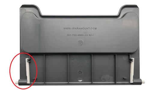 Paramount Weir Door Pin/Clip _ Black