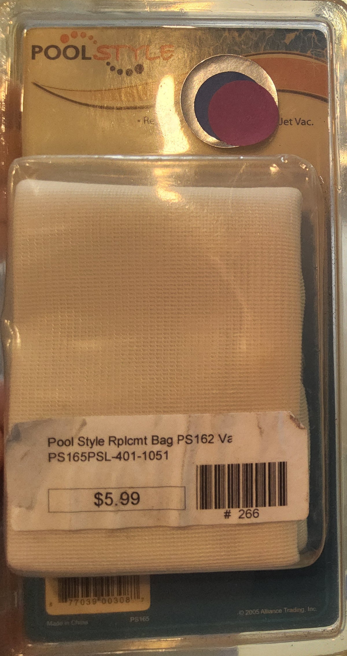 Pool Style Replacement Bag