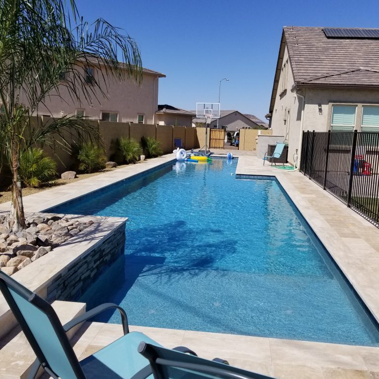 Custom Water Slides - Phoenix Landscaping Design & Pool Builders